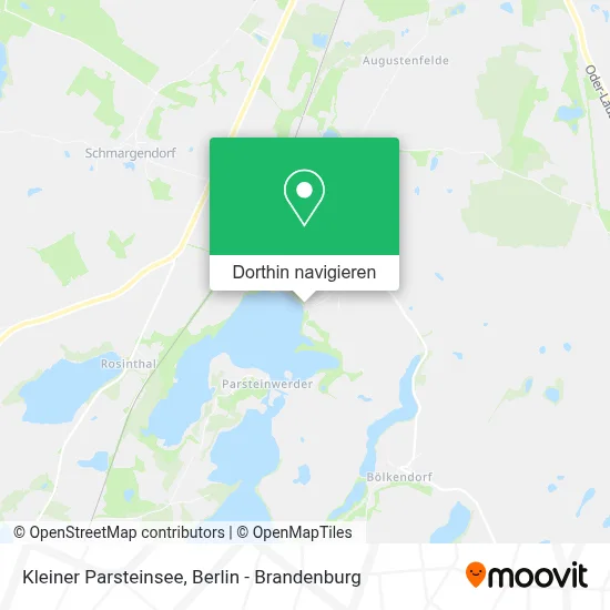 Kleiner Parsteinsee Karte