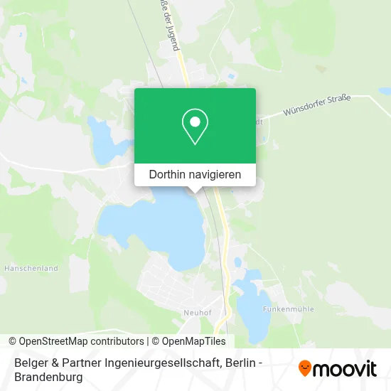 Belger & Partner Ingenieurgesellschaft Karte