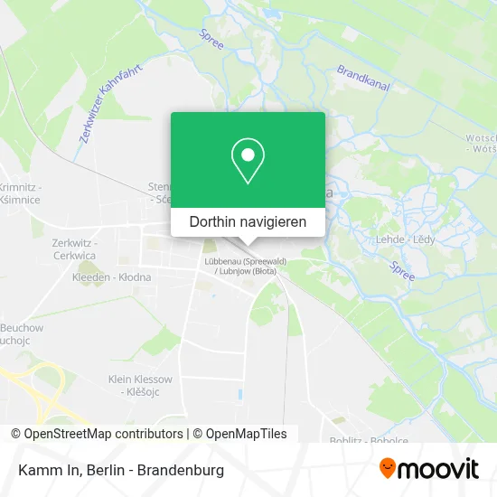 Kamm In Karte