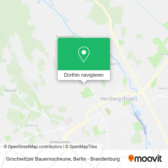 Grochwitzer Bauernscheune Karte