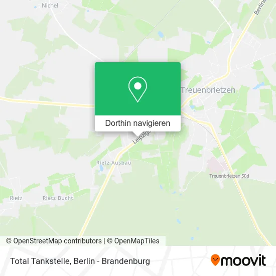 Total Tankstelle Karte