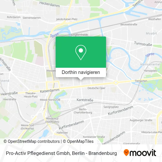 Pro-Activ  Pflegedienst Gmbh Karte