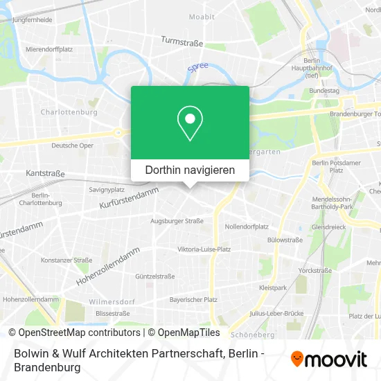 Bolwin & Wulf Architekten Partnerschaft Karte