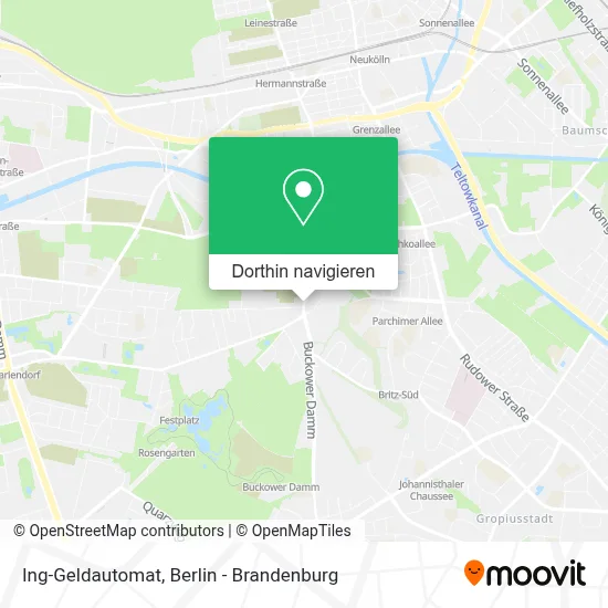 Ing-Geldautomat Karte