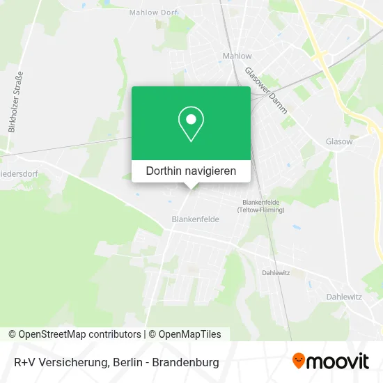 R+V Versicherung Karte