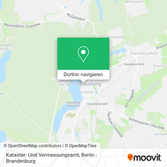 Kataster- Und Vermessungsamt Karte