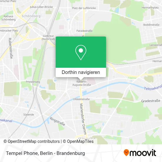 Tempel Phone Karte