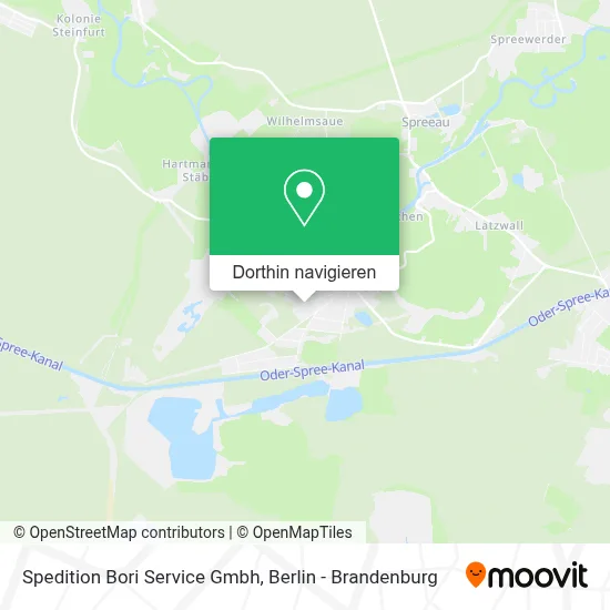 Spedition Bori Service Gmbh Karte