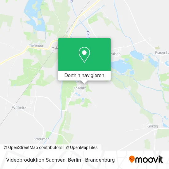Videoproduktion Sachsen Karte