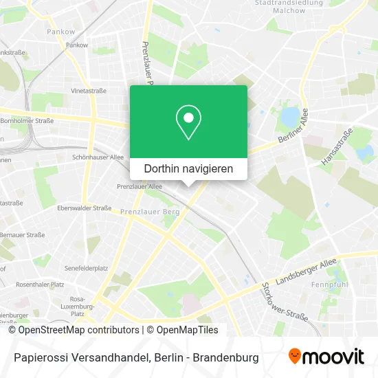 Papierossi Versandhandel Karte