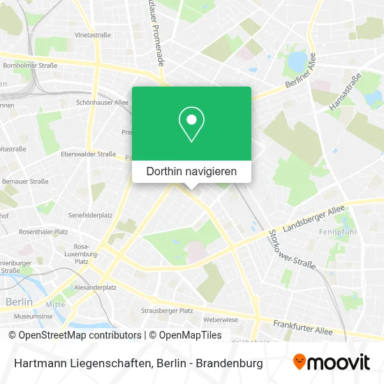 Hartmann Liegenschaften Karte