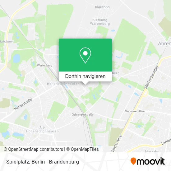 Spielplatz Karte