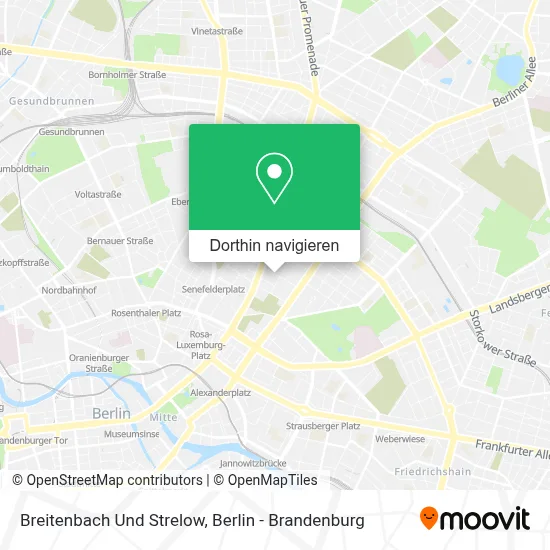 Breitenbach Und Strelow Karte