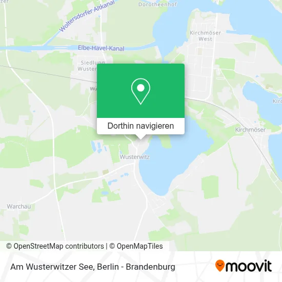 Am Wusterwitzer See Karte