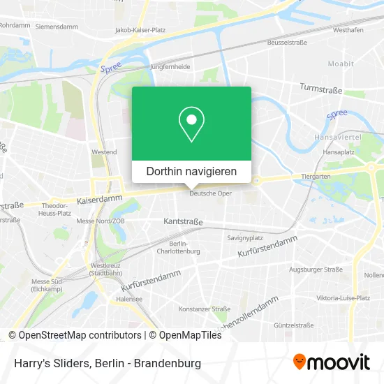 Harry's Sliders Karte