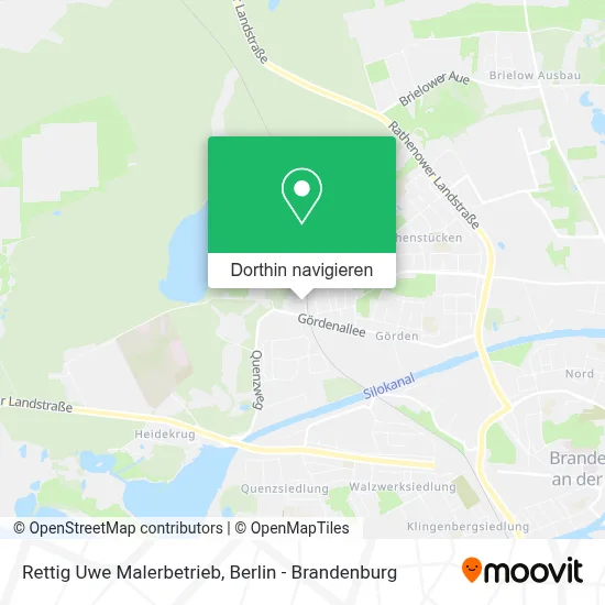 Rettig Uwe Malerbetrieb Karte