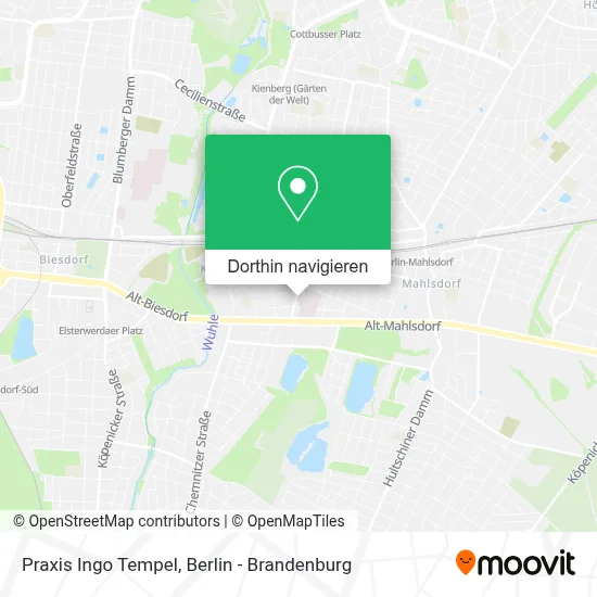 Praxis Ingo Tempel Karte