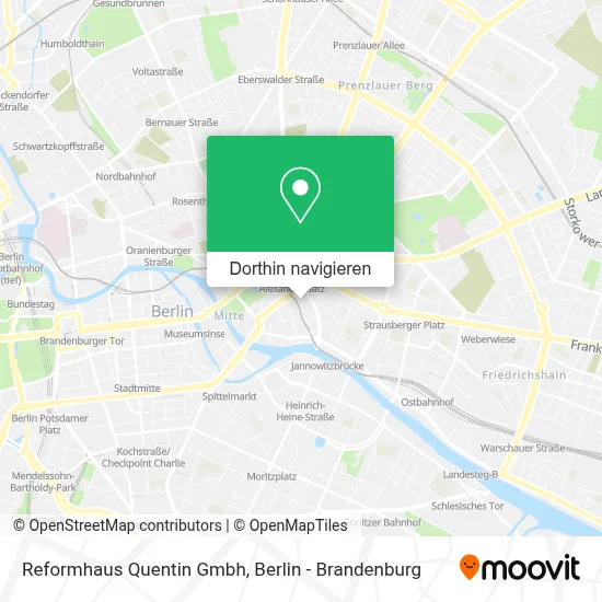 Reformhaus Quentin Gmbh Karte