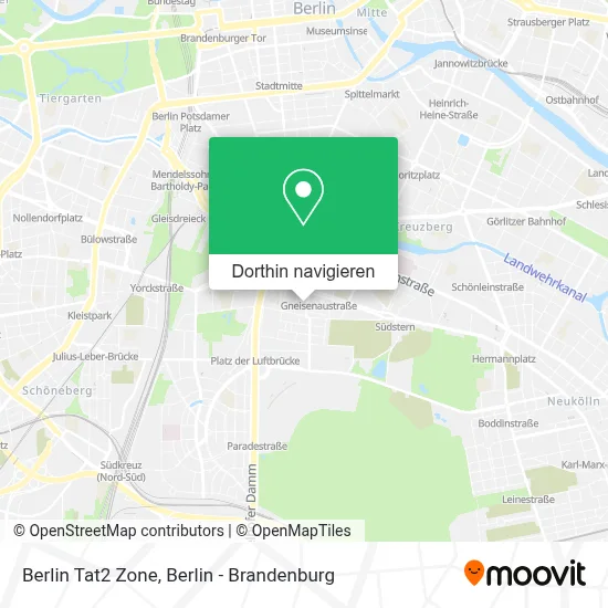 Berlin Tat2 Zone Karte