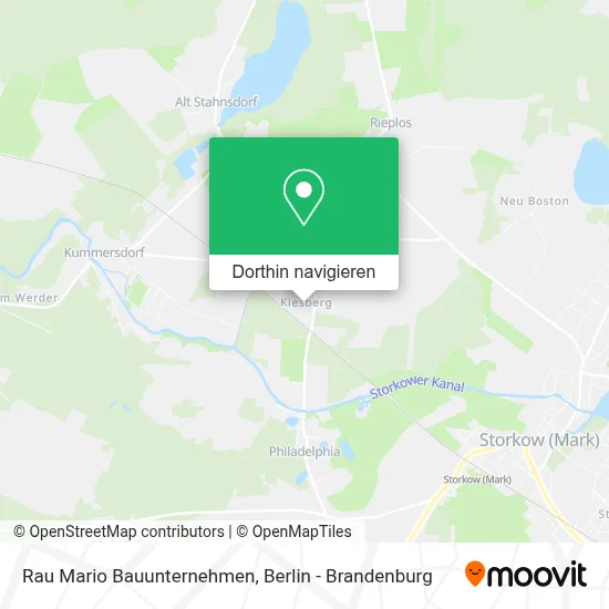 Rau Mario Bauunternehmen Karte