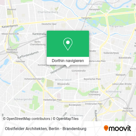 Obstfelder Architekten Karte