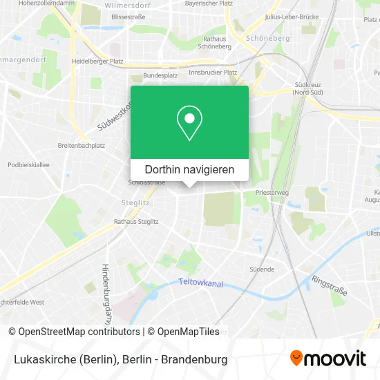 Lukaskirche (Berlin) Karte