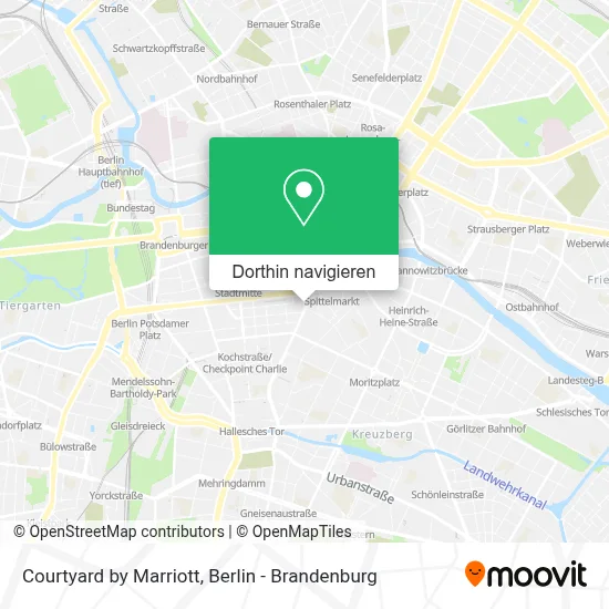 Courtyard by Marriott Karte