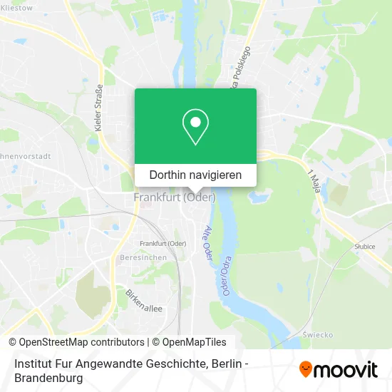 Institut Fur Angewandte Geschichte Karte