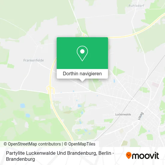 Partylite Luckenwalde Und Brandenburg Karte