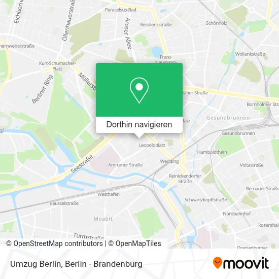 Umzug Berlin Karte