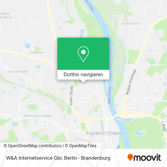 W&A Internetservice Gbr Karte