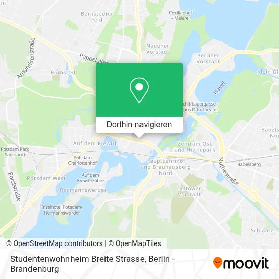 Studentenwohnheim Breite Strasse Karte