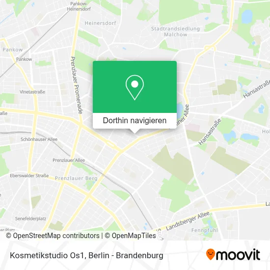 Kosmetikstudio Os1 Karte
