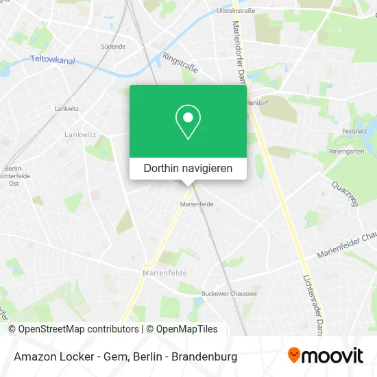 Amazon Locker - Gem Karte