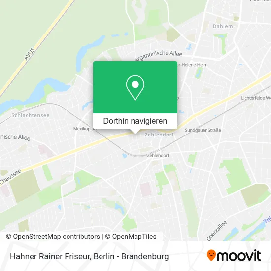 Hahner Rainer Friseur Karte