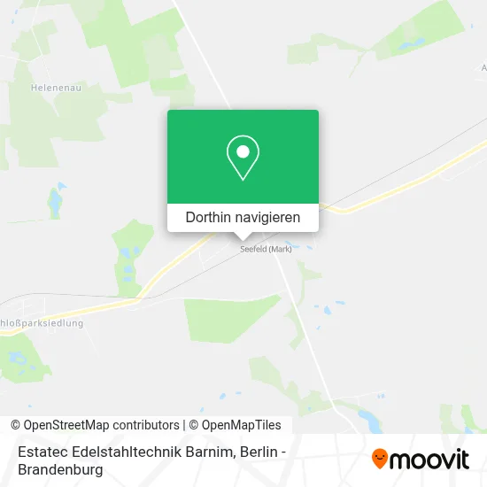 Estatec Edelstahltechnik Barnim Karte