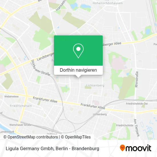 Ligula Germany Gmbh Karte