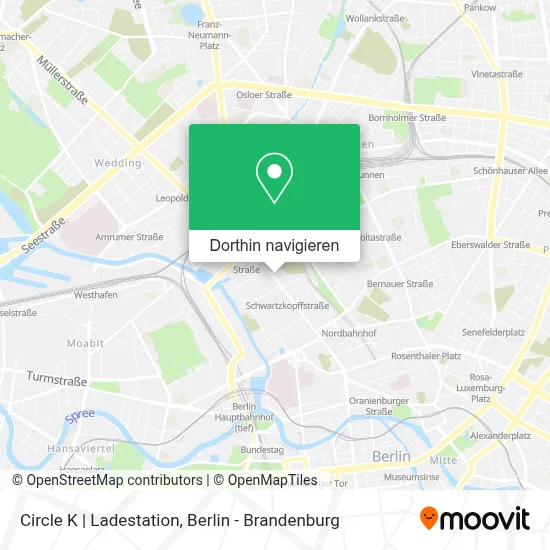 Circle K | Ladestation Karte
