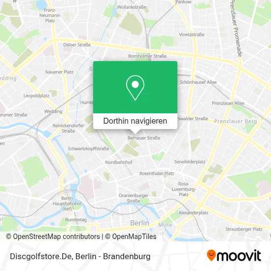 Discgolfstore.De Karte