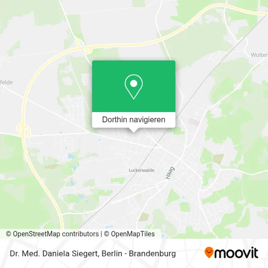 Dr. Med. Daniela Siegert Karte