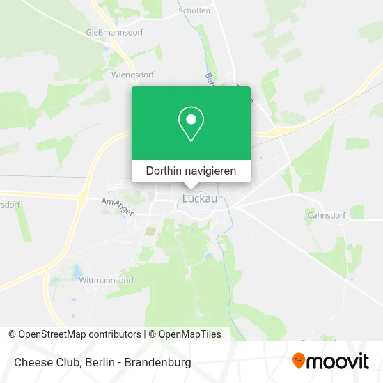 Cheese Club Karte