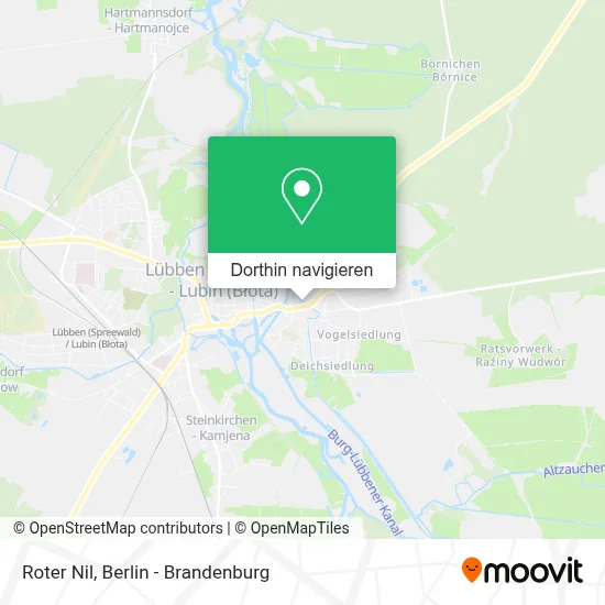 Roter Nil Karte