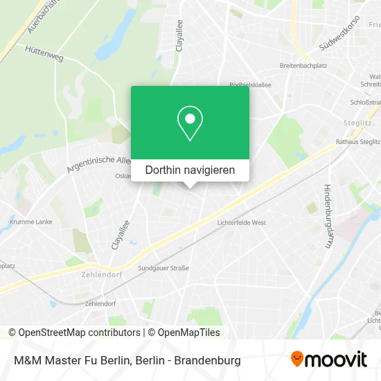 M&M Master Fu Berlin Karte