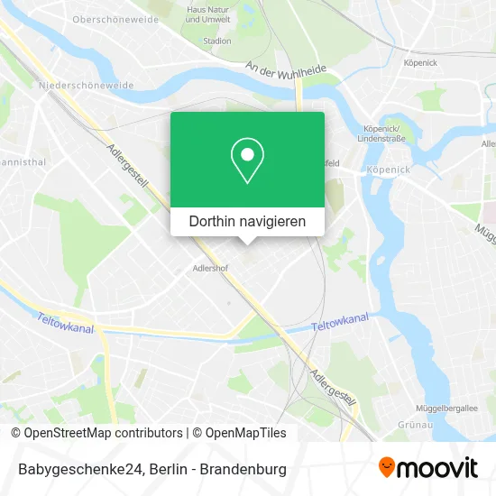 Babygeschenke24 Karte