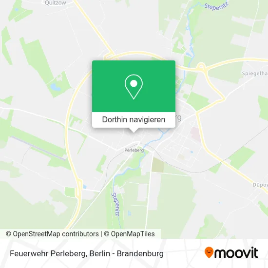 Feuerwehr Perleberg Karte