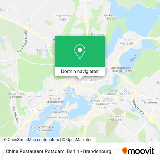 China Restaurant Potsdam Karte