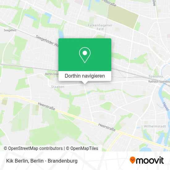 Kik Berlin Karte