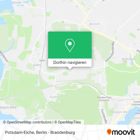 Potsdam-Eiche Karte