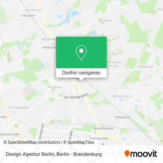 Design Agentur Berlin Karte