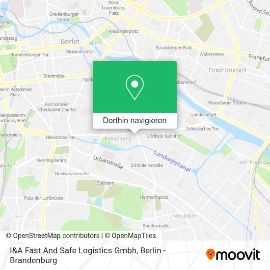 I&A Fast And Safe Logistics Gmbh Karte